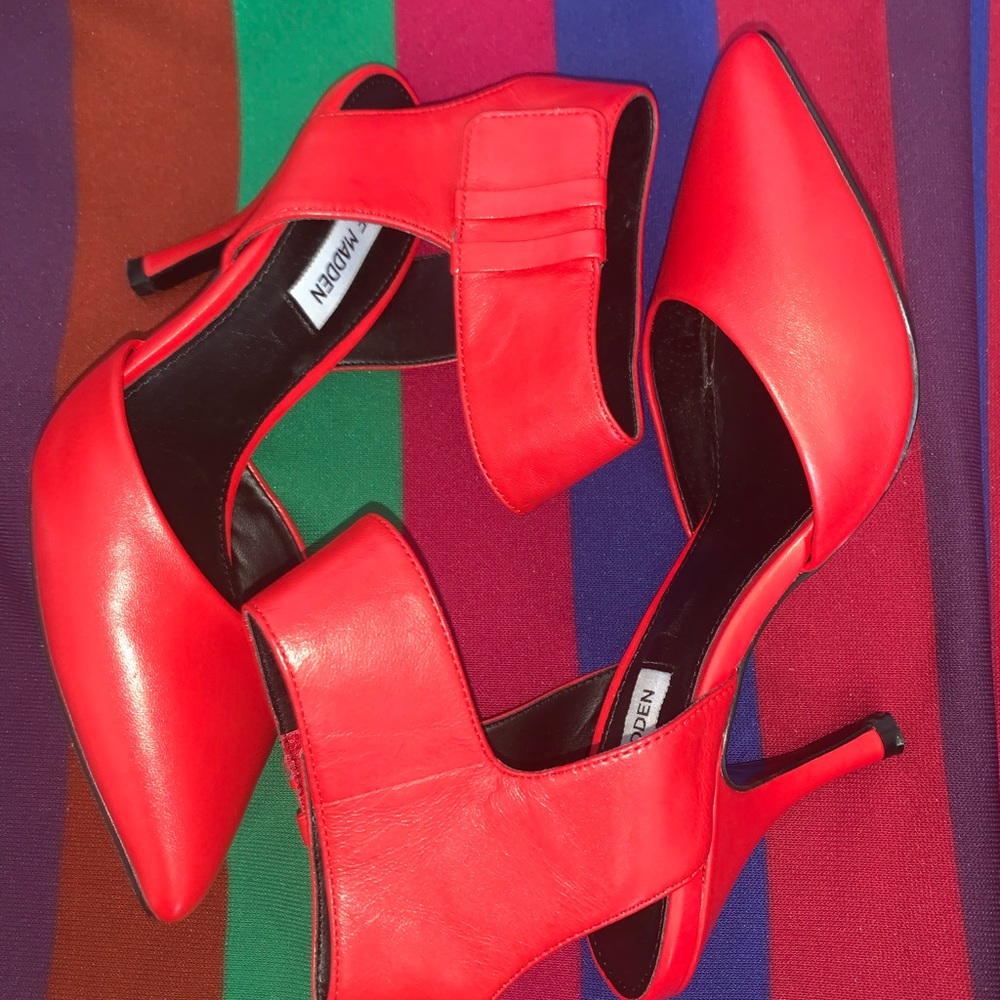 Red stilettos heels